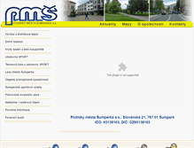 Tablet Screenshot of pms-spk.cz